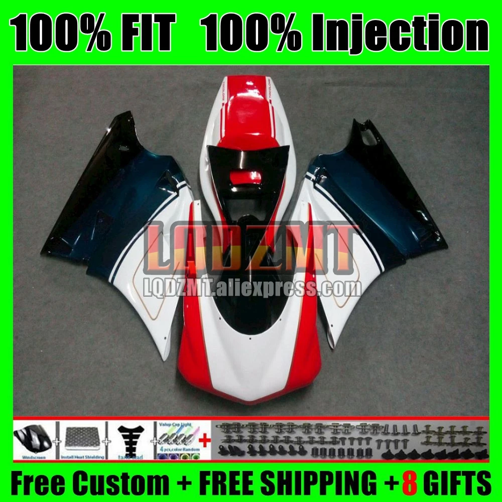 Injection For DUCATI 748 853 916 996 998 S R 94 95 96 97 98 99 00 01 02 126No.21 916S 996S 998S 1994 2002 Stock color Fairings