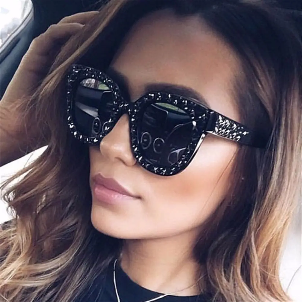 Sky Full Of Five-Pointed Star Jelly-Colored Sunglasses Fashion Colorful Ocean Film Sunglasses Women'S Uv400 Protection Wholesale