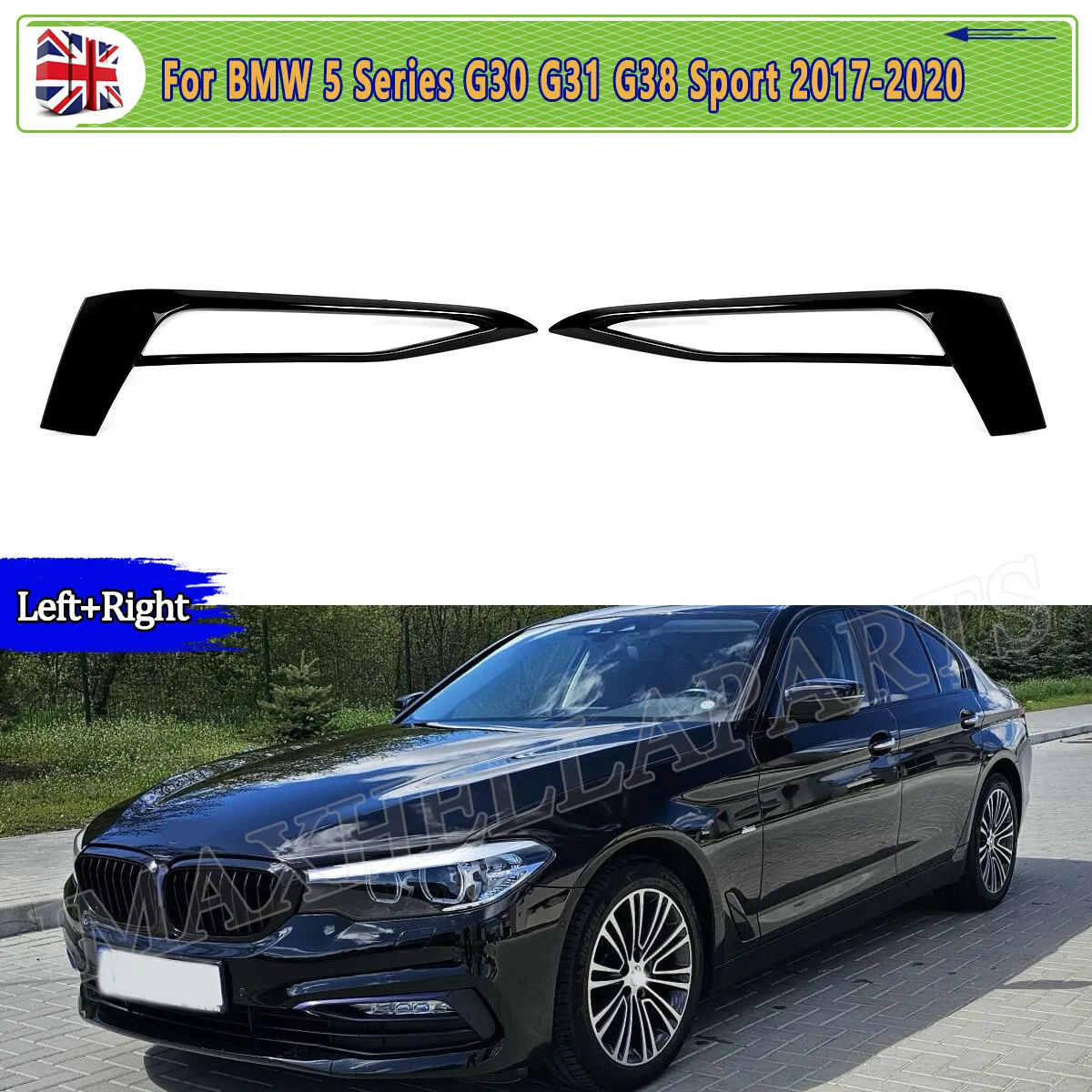 

Для BMW 5 серии G30, рамка передней противотуманной фары G31 G38 518d 520i 530i 540i Sport 2017 2018 2019 2020, рамка крышки противотуманной фары