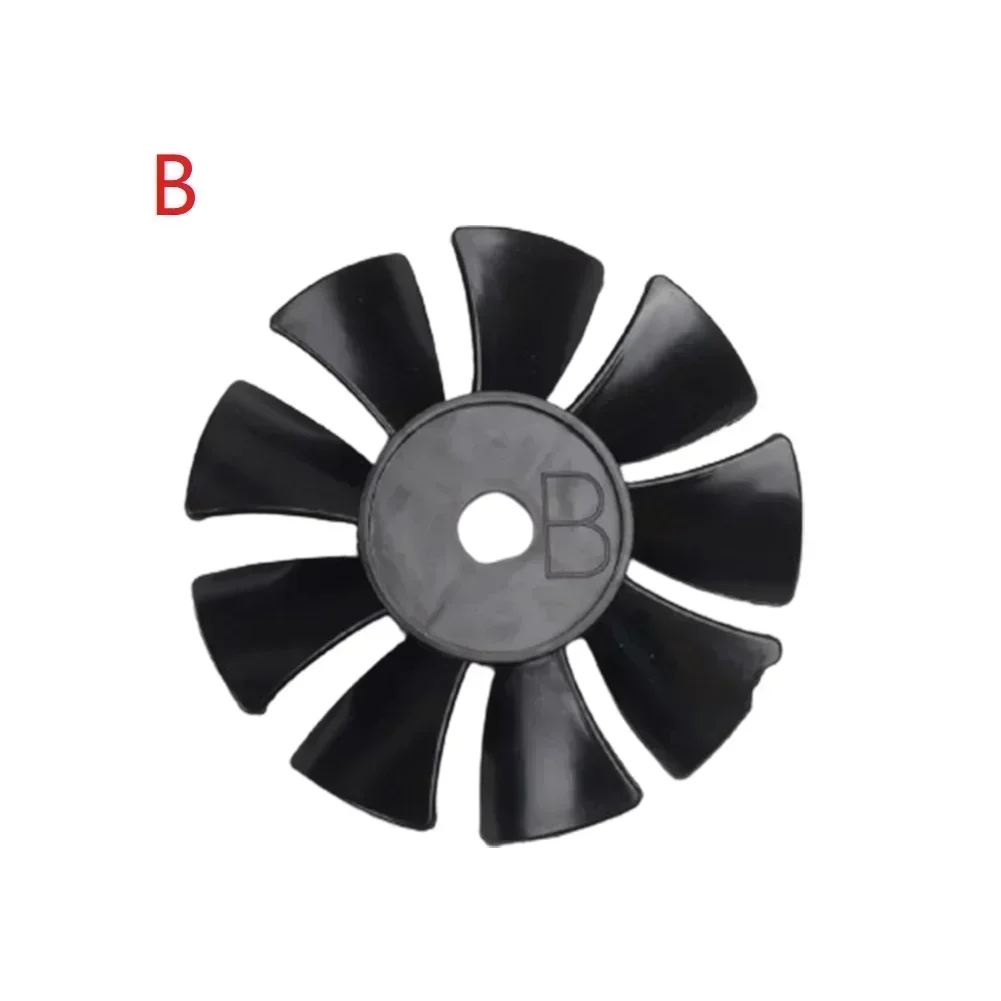 Cooling Blade Air Compressor Blade BLACK Cooking Appliance Cooling Fan Direct Connected Mini ​Plastic Accessories