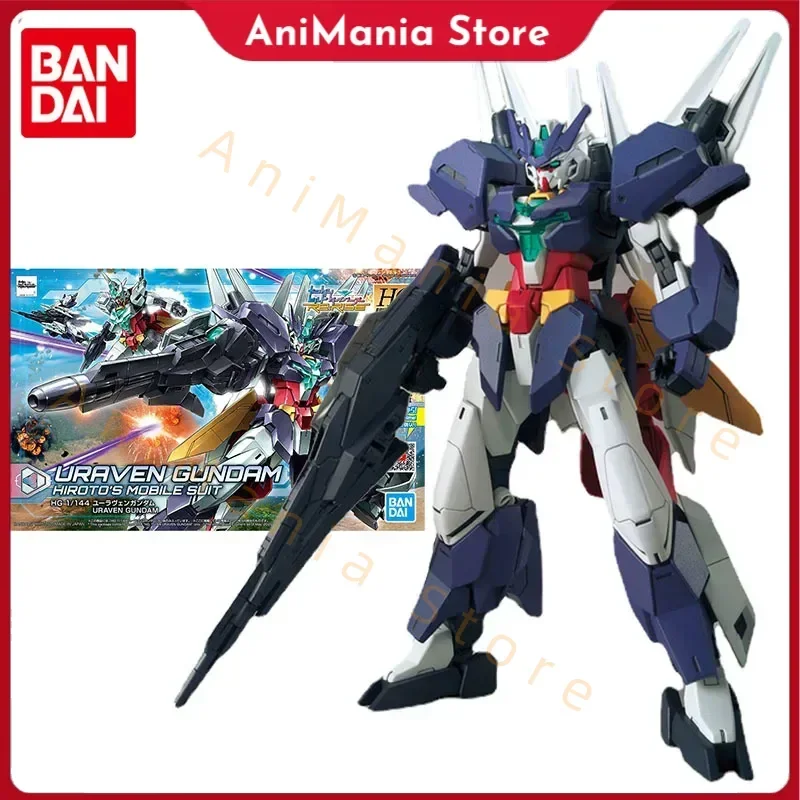 

Bandai Gundam Model Kit Anime Figure HGBD:R 1/144 PFF-X7II/U7 Uraven Gundam Genuine Gunpla Anime Action Figure Toys for Children