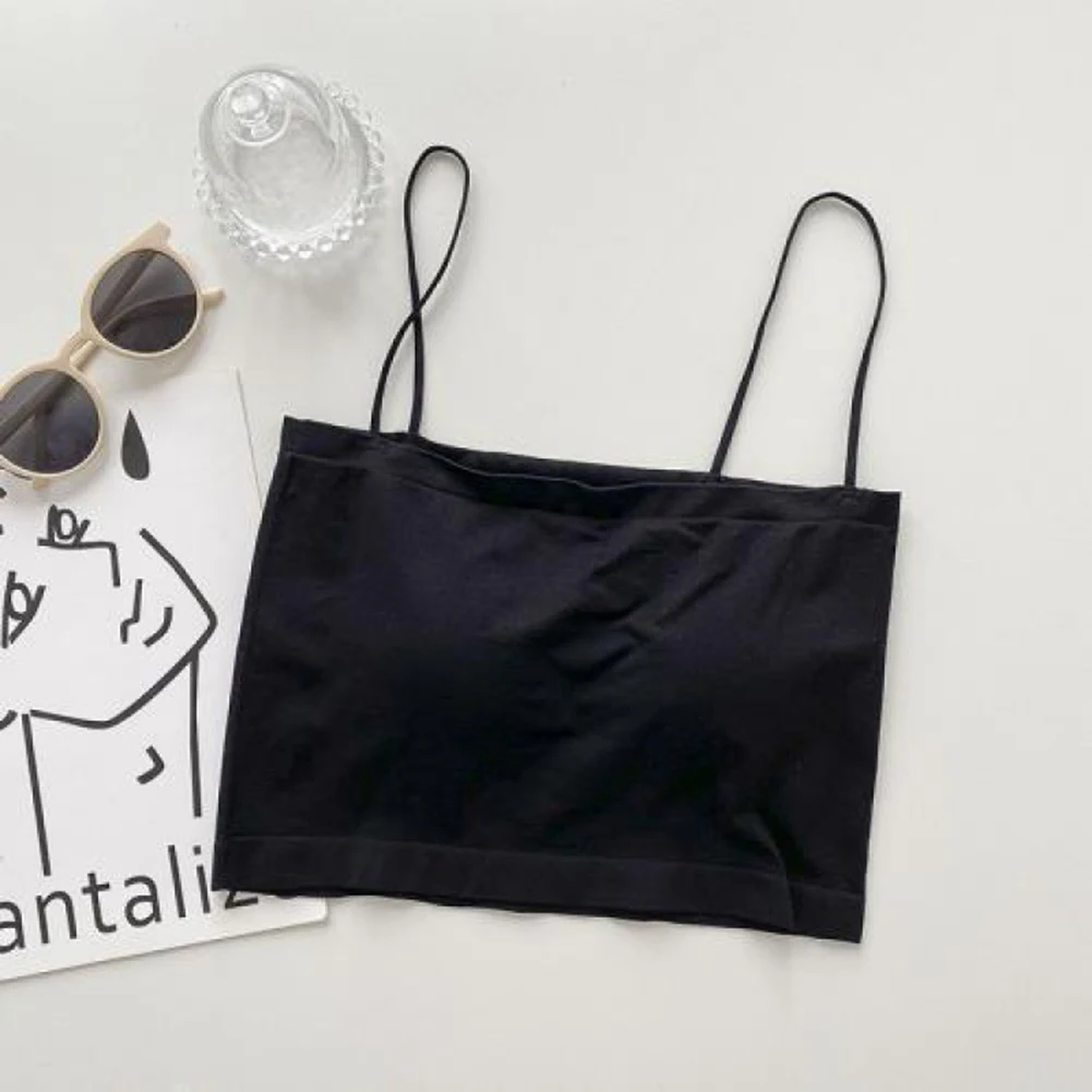 

Anti Exposure Vest Camisole Sports Vest Suitable For All Seasons Casual Sport Style Daily Wear High Stretch Fabric