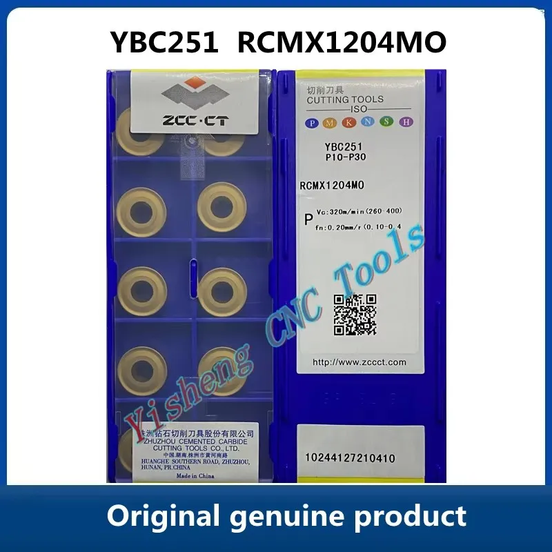 

ZCC.CT RCMX1204MO YBC251 YBC252 Round CNC blades