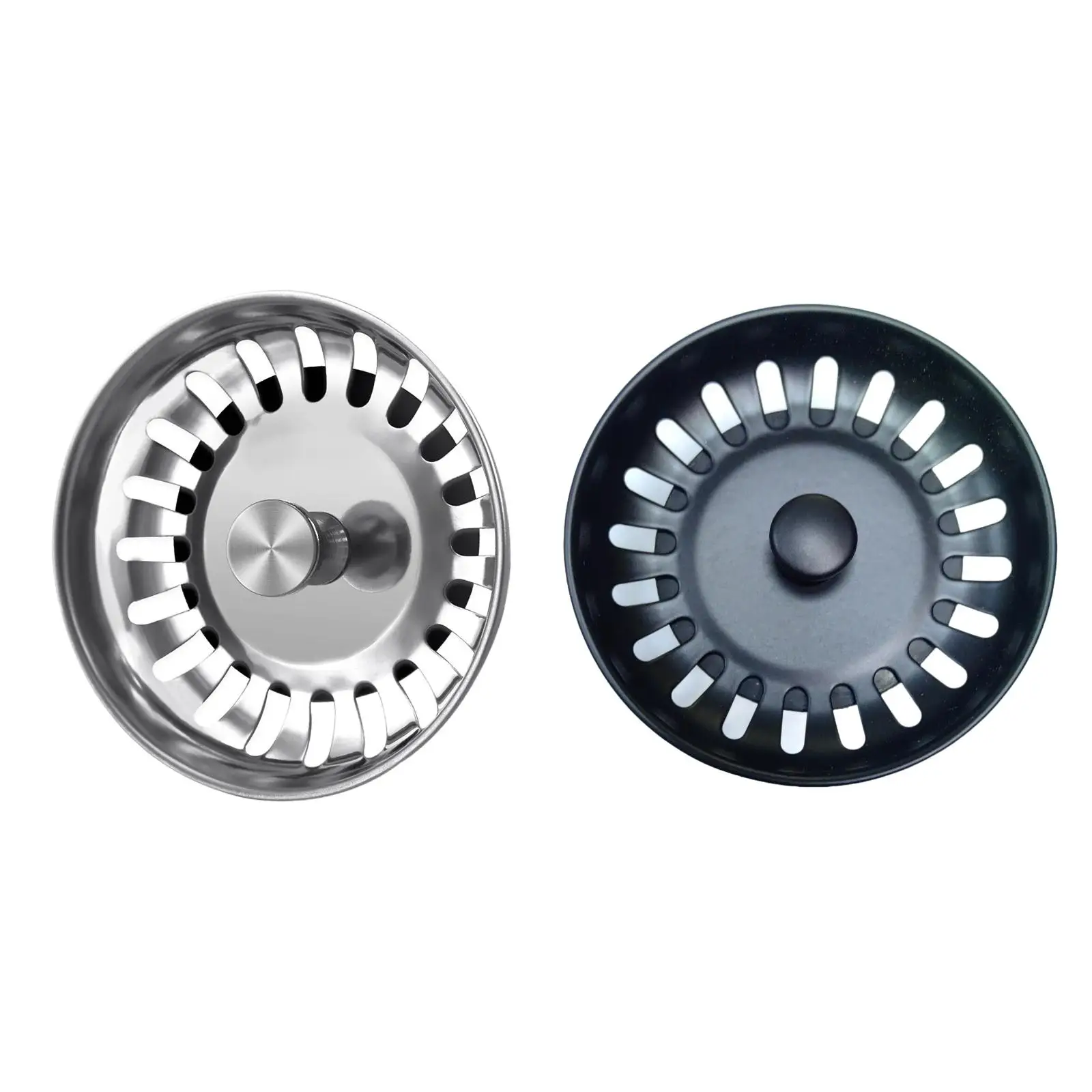 Kitchen Sink Drain Strainer Prevents Odor Rustproof Drain Basket Filter