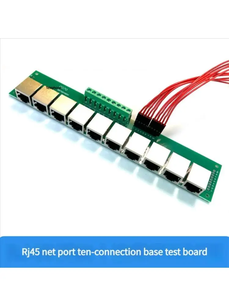 

652F модульная панель раздела интерфейсов RJ45 с 10 параллельным портом для анализа сигналов и устранения неполадок
