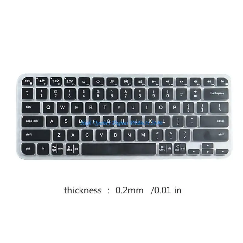 U2JE Clear Laptop -toetsenborden Cover Protectors Film voor toetsen Mini -toetsenborden film