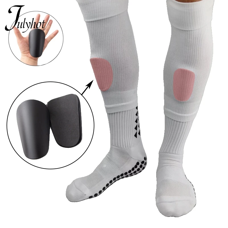 

1Pair Football Shin Pad Wear-resistant Shock Absorbing Leg Protector Lightweight Portable Soccer Training Shank Board