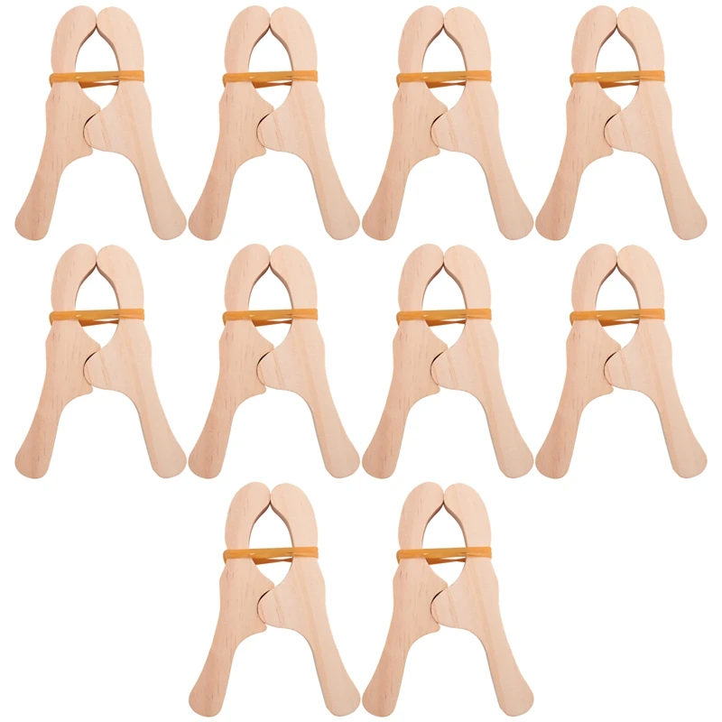 Wooden Clips,Curtains, Wardrobes, Balcony, Baby And Children's Clothes,Sheets,Anti-Slip,Creative Wooden Clips, Practical Durable