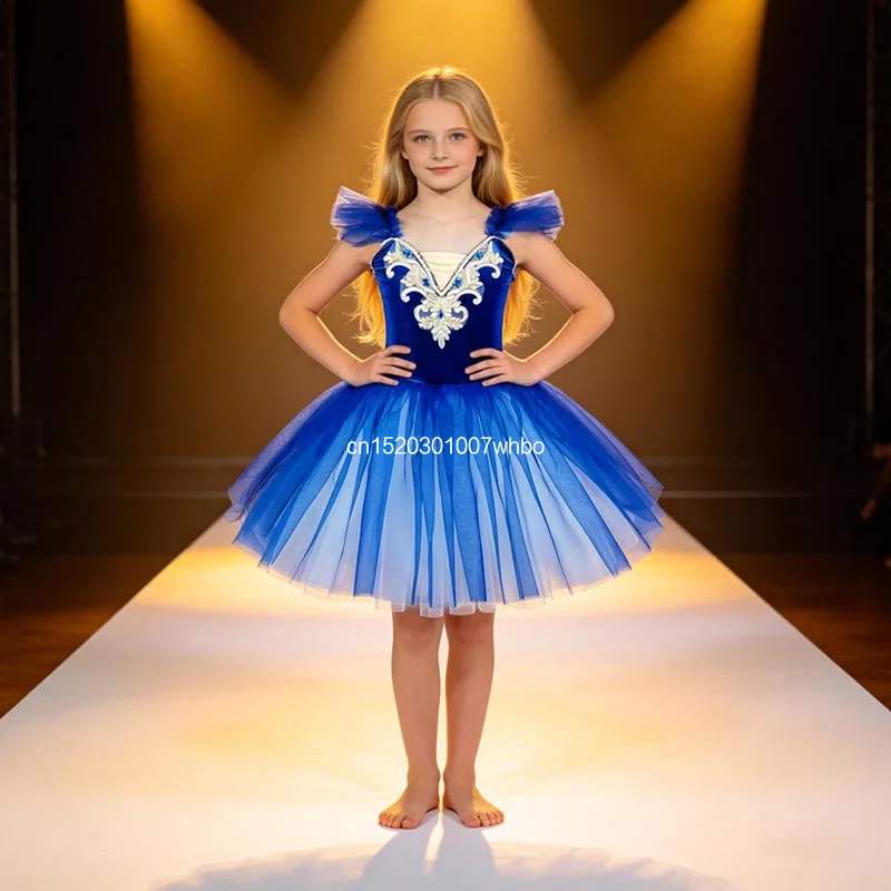 Ballet Dance Costumes Teenager Ballet Dance Practice Performance Party Clothing Summer Campus Program Ballet Performance Dress