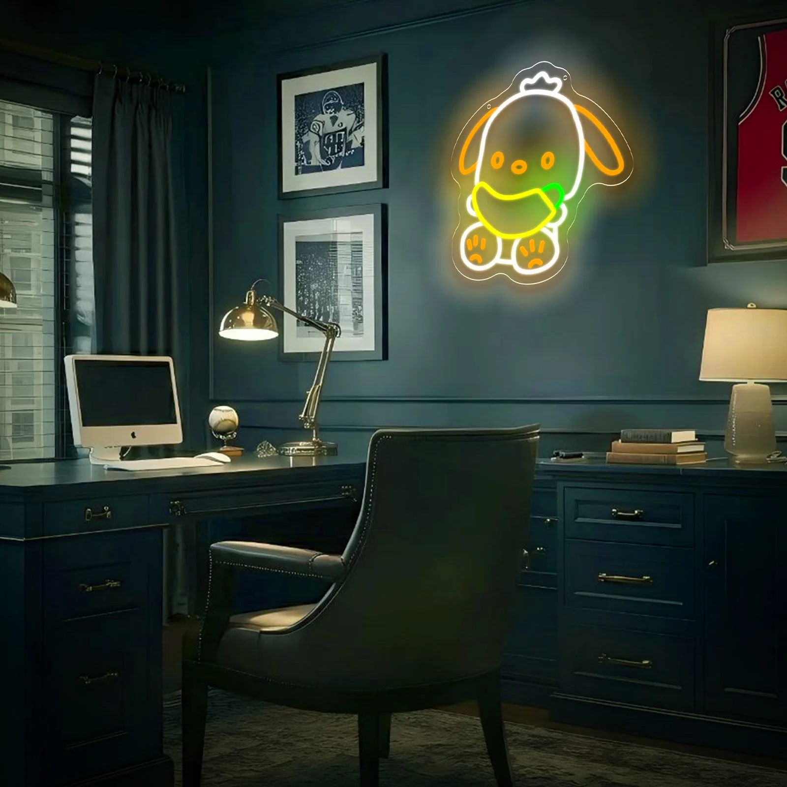 Sanrio Neonschild Pochacco Neonlicht für Geständnis der Liebe, Party, Schlafzimmer, Spielzimmer, Fenster, Café, Bar, Getränke, Shop-Dekoration