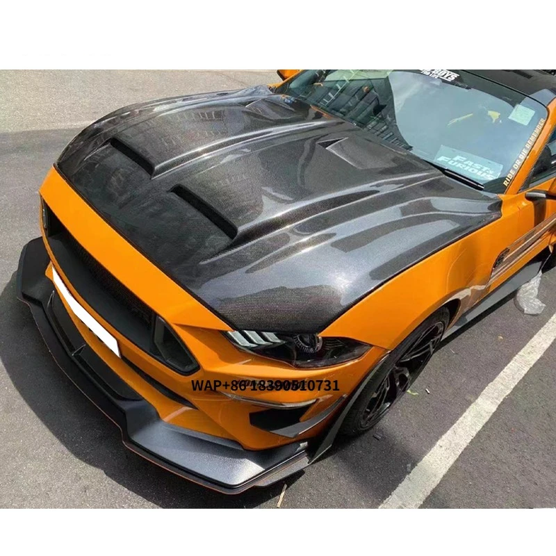 

For The 2018-2020 Mustang carbon fiber engine hood is a high-quality specialized carbon fiber engine hood for automobiles