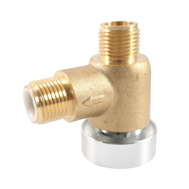 QM เช็ควาล์วเบรกเกอร์สุญญากาศทองเหลืองสำหรับระบบน้ำรถบ้านป้องกันน้ำรั่ว