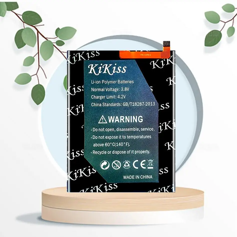 

Kikiss Battery 6550Mah Power For Cubot Smart Phone