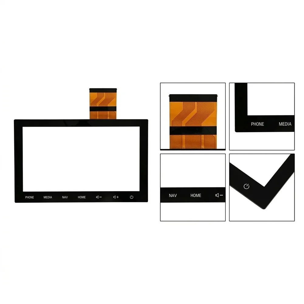 8 inch Touch Screen Replacement for Mitsubishi For Outlander 2019-2022 Radio System OEM Equivalent Part 8740A103 8740A125