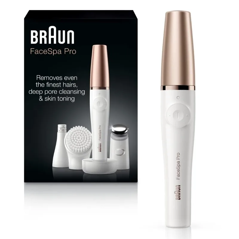 

Braun Face Epilator Facespa Pro 911, Facial Hair Removal for Women, Hair Removal Device, 3-in-1 Epilating