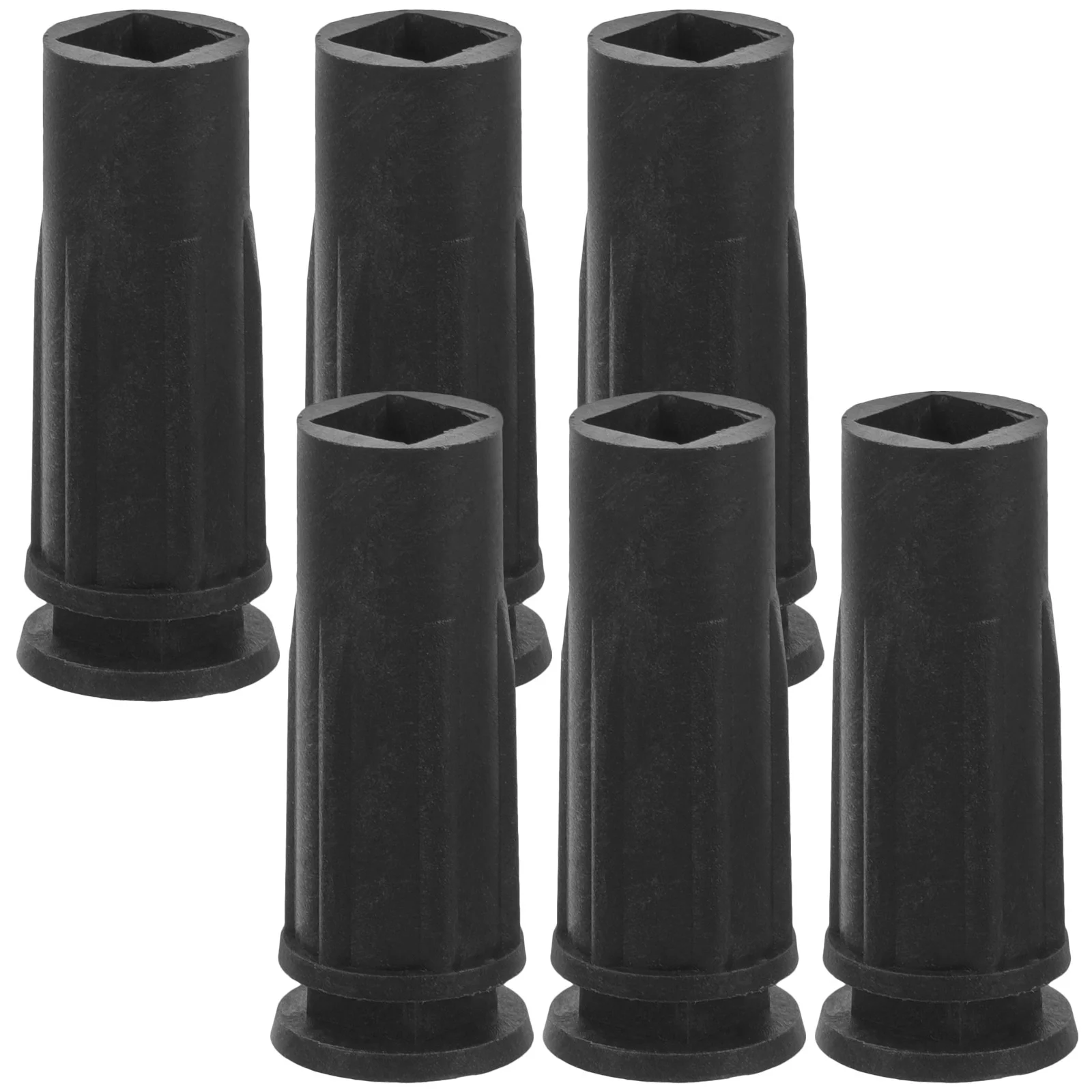 6 Pcs Christmas Tree Base Plastic Stand for Mini Decorations Stable Portable Xmas Tree Fixing Tools Practical Holder