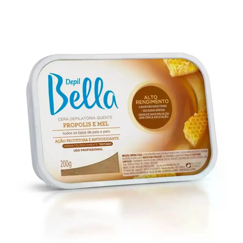 Depilatory Wax Propolis and Honey Depil Bella 200g