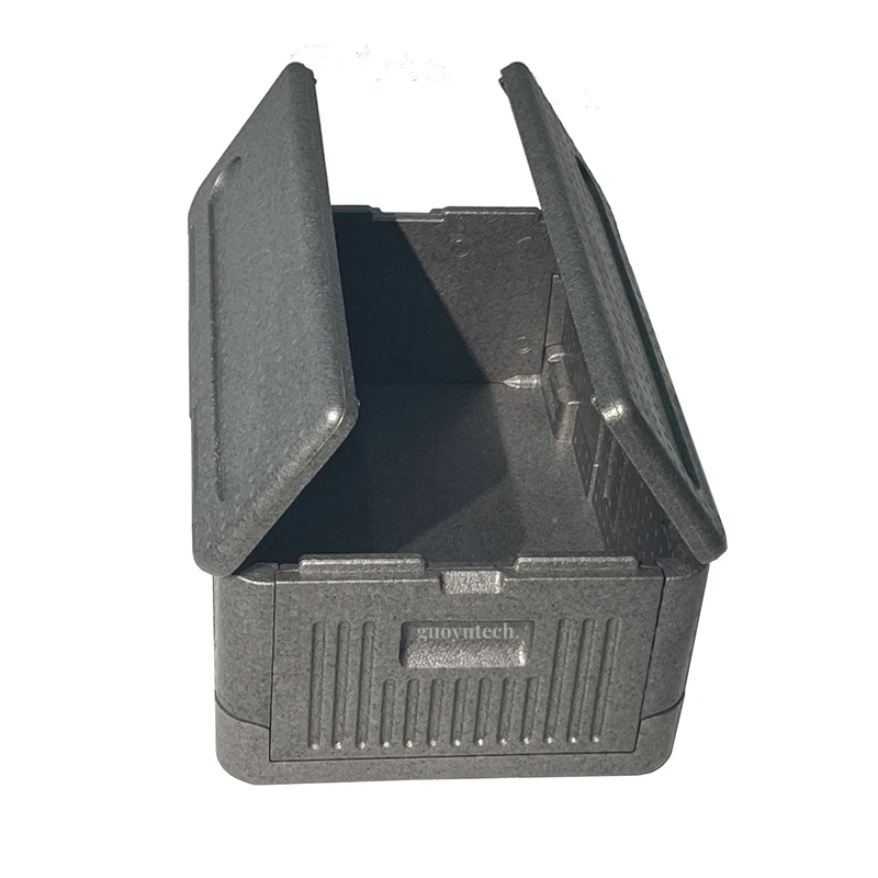 Kundenspezifische tragbare 40-Liter-Thermokühlerbox mit Kompressor, moderner Stil, PP- und EPP-Schaum, für Eis, Camping, Outdoor