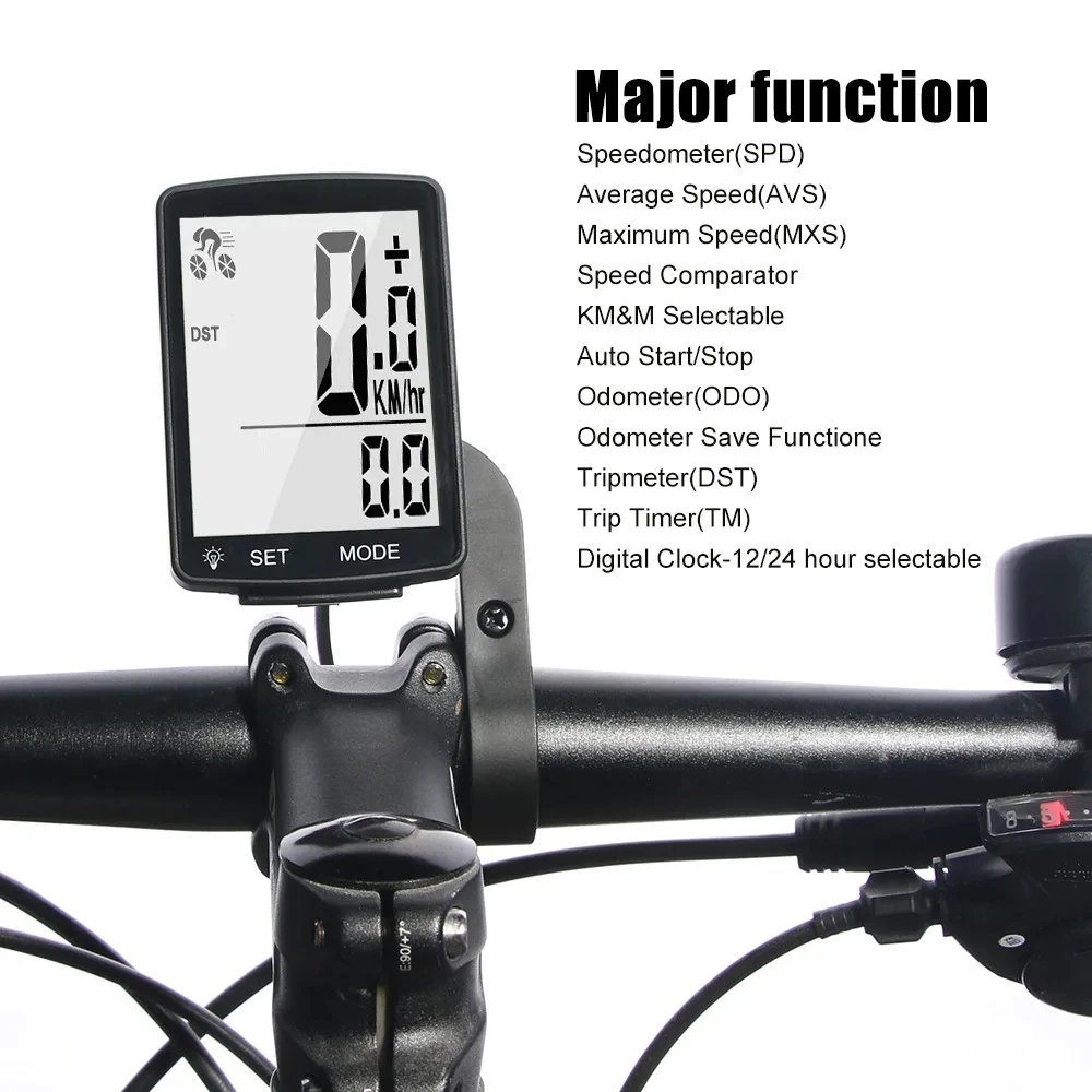 Wireless Bicycle Computer Touch Screen Bicycle Computer Mountain Bike Speedometer Cadence Sensor Gps For Bike Bike Accessories