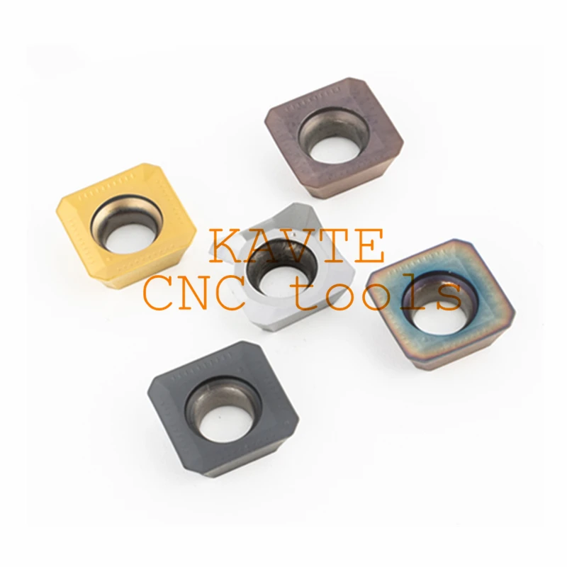 SEKT1204 إدراج الوجه قاطعة المطحنة رئيس KM12 قاطعة المطحنة رئيس 45 درجة مربع القاطع SEHT1204 إدراج شفرة SEHT SEKT 1204