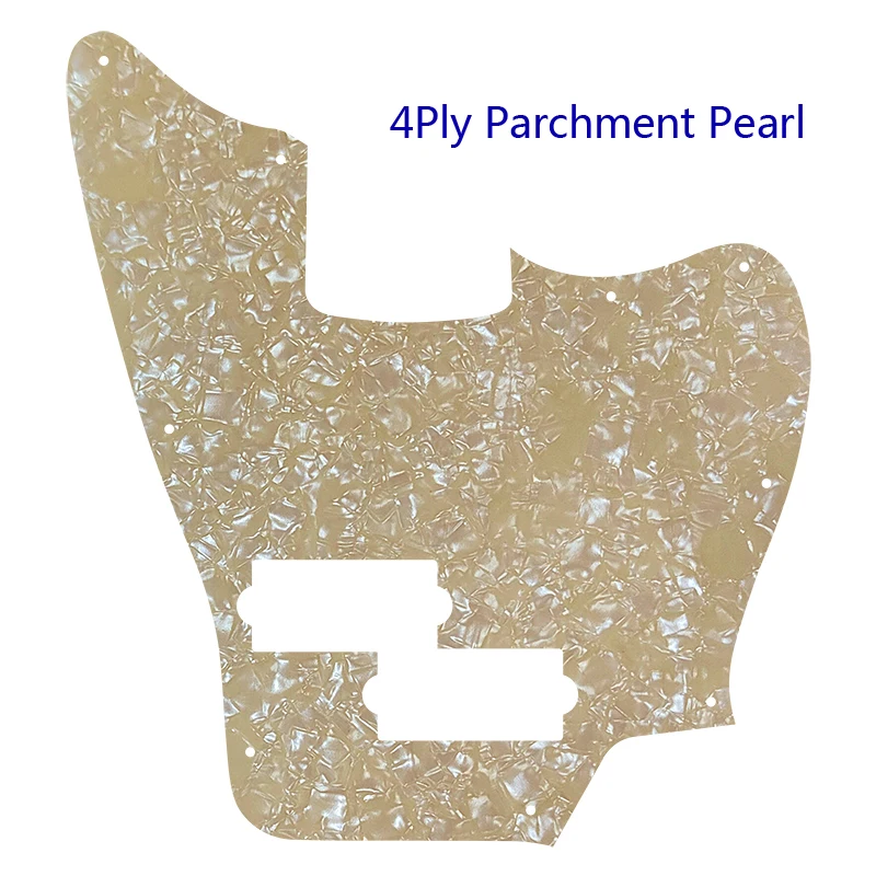 Pleroo Custom Guitar Parts - For US Fender Modern Player Jaguar Bass Guitar Pickguards Plate Multicolor Choice