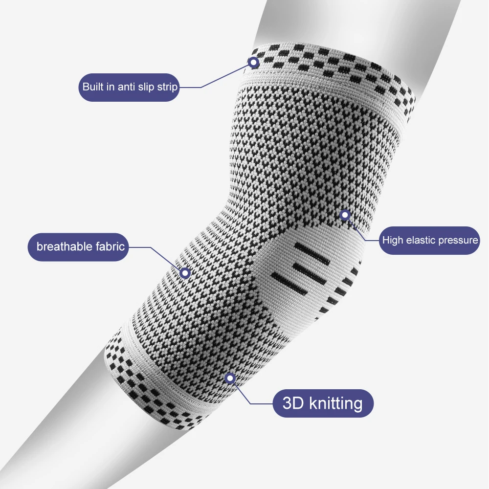 

1pc Elbow Brace - Golfer's Elbow Compression Sleeve Support for Joint Pain Relief,Recovery,Tendonitis Braces, Tennis Elbow Brace