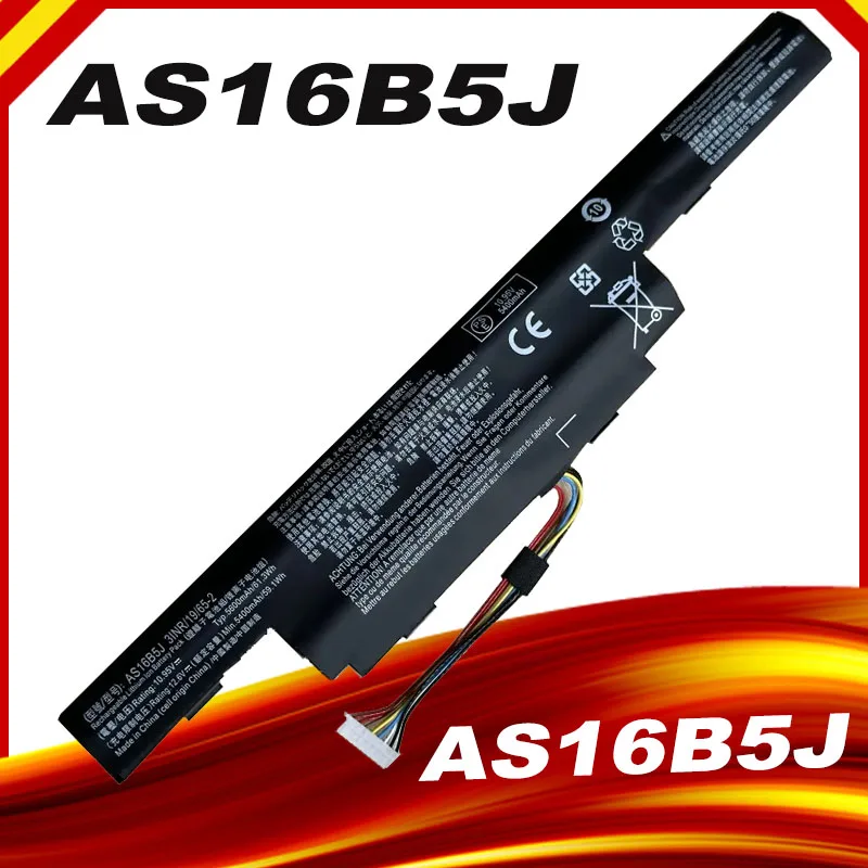 New AS16B5J AS16B8J Laptop Battery for Acer Aspire E5-575G-53VG 3ICR19/66-2