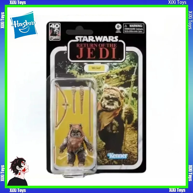 

Original Hasbro STAR WARS RETURN OF THE JEDI Wicket Anime Figure Toy Collection Model