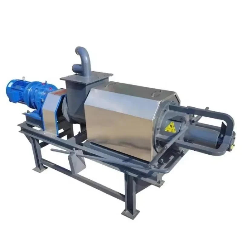 【Brand new】Stainless Steel Professional Animal Dung Solid Liquid Separator Manure Dewatering for Animal Dung Dewatering Machine