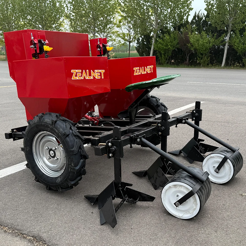 2 rows of potato seeders, seeders and transplanter products