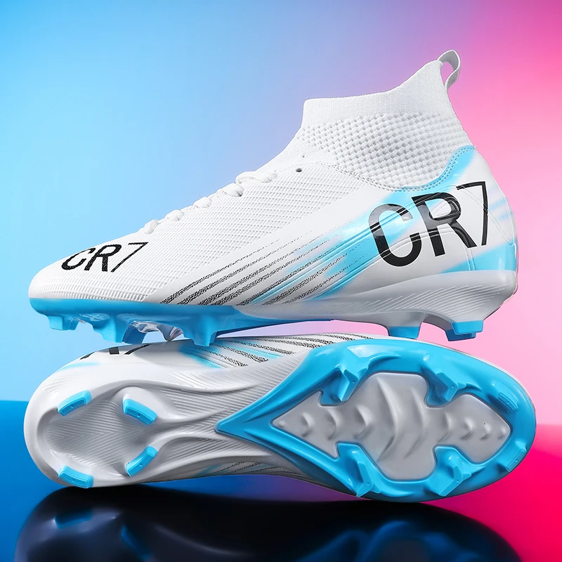 

New Men Soccer Shoes Cleats Original Football Shoes Boys Indoor Professional Football Field Boots Society TF/AG Non Slip Sneaker