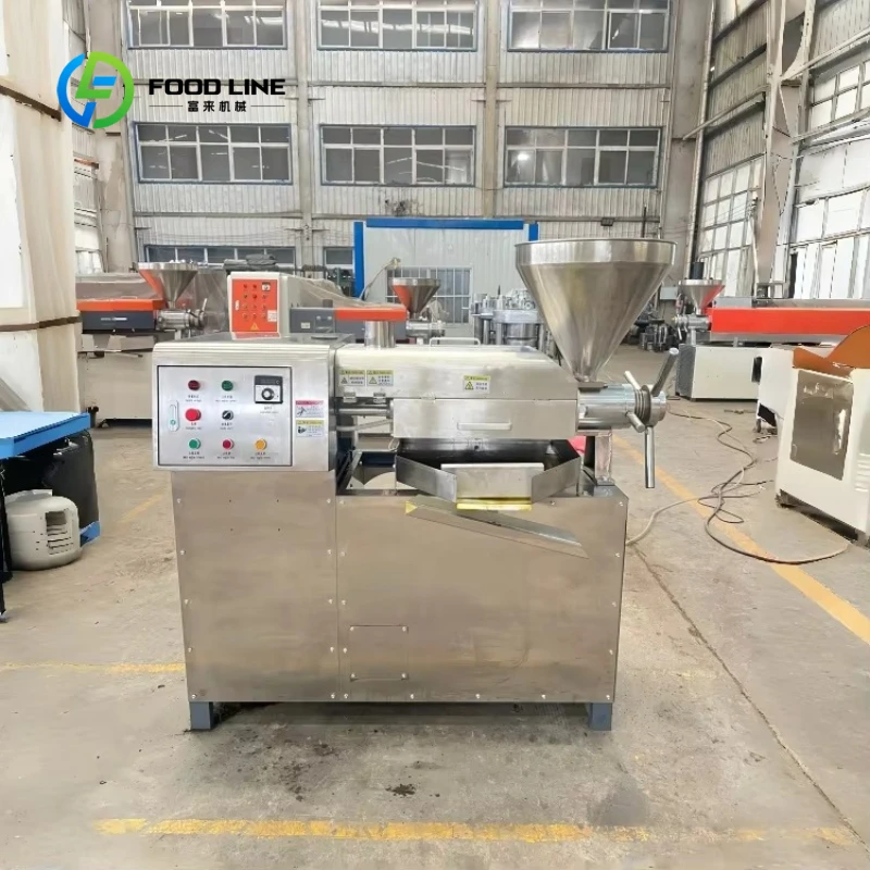 Customized Commercial Cold Press Oil Extractor 6YL-80, 150-300kg/h Screw Press for Peanut, Soybean & Rapeseed