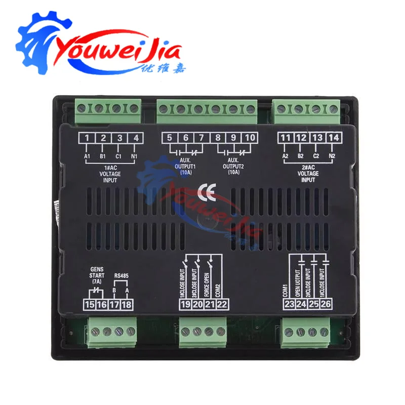 

Aisikai SKR2-A ATS Controller SKR2-B LCD Module Genset Accessories