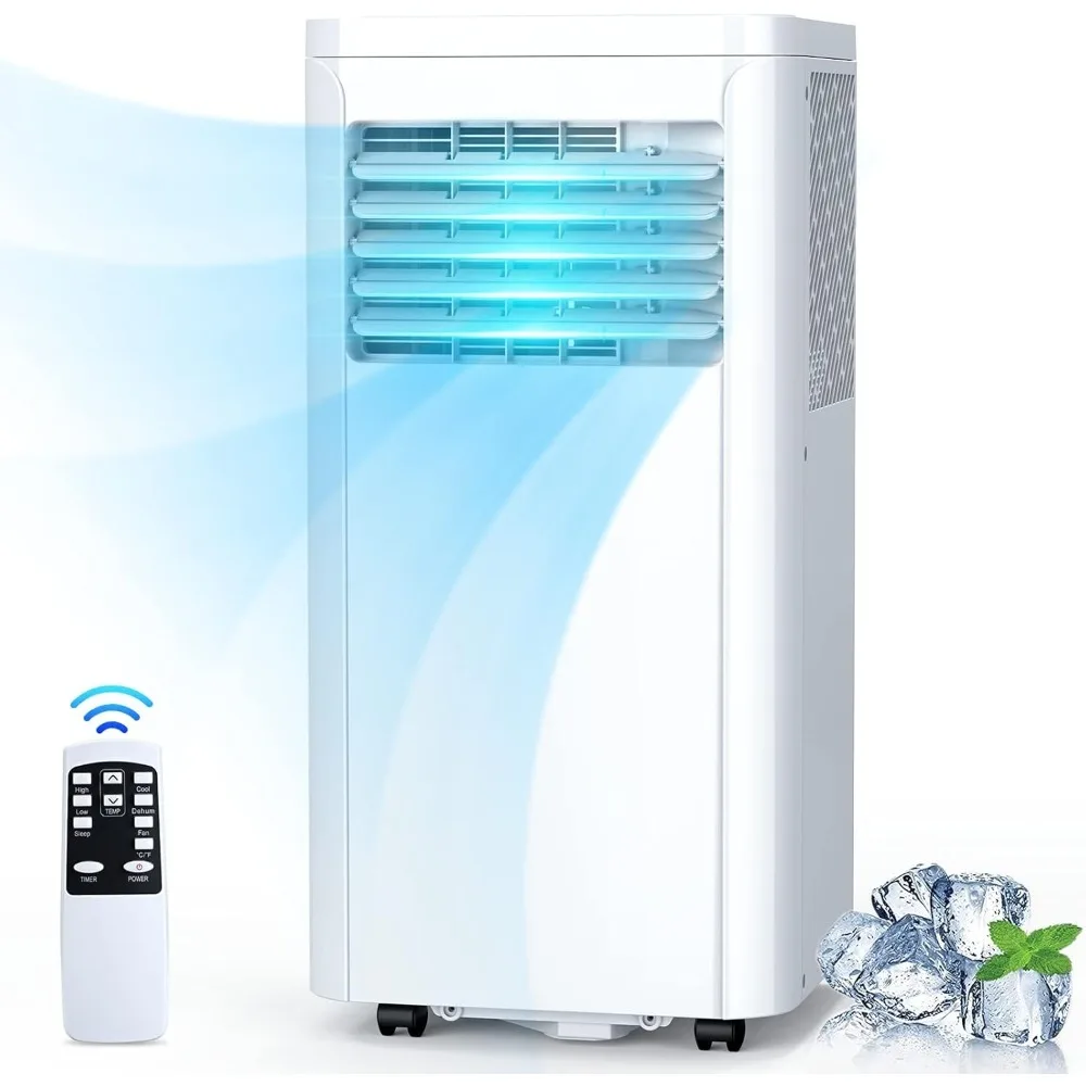 

Portable Air Conditioners, Remote Controlled, Portable, Dehumidifier, Fast Cooling, 24H On/Off Timer, Air Conditioner