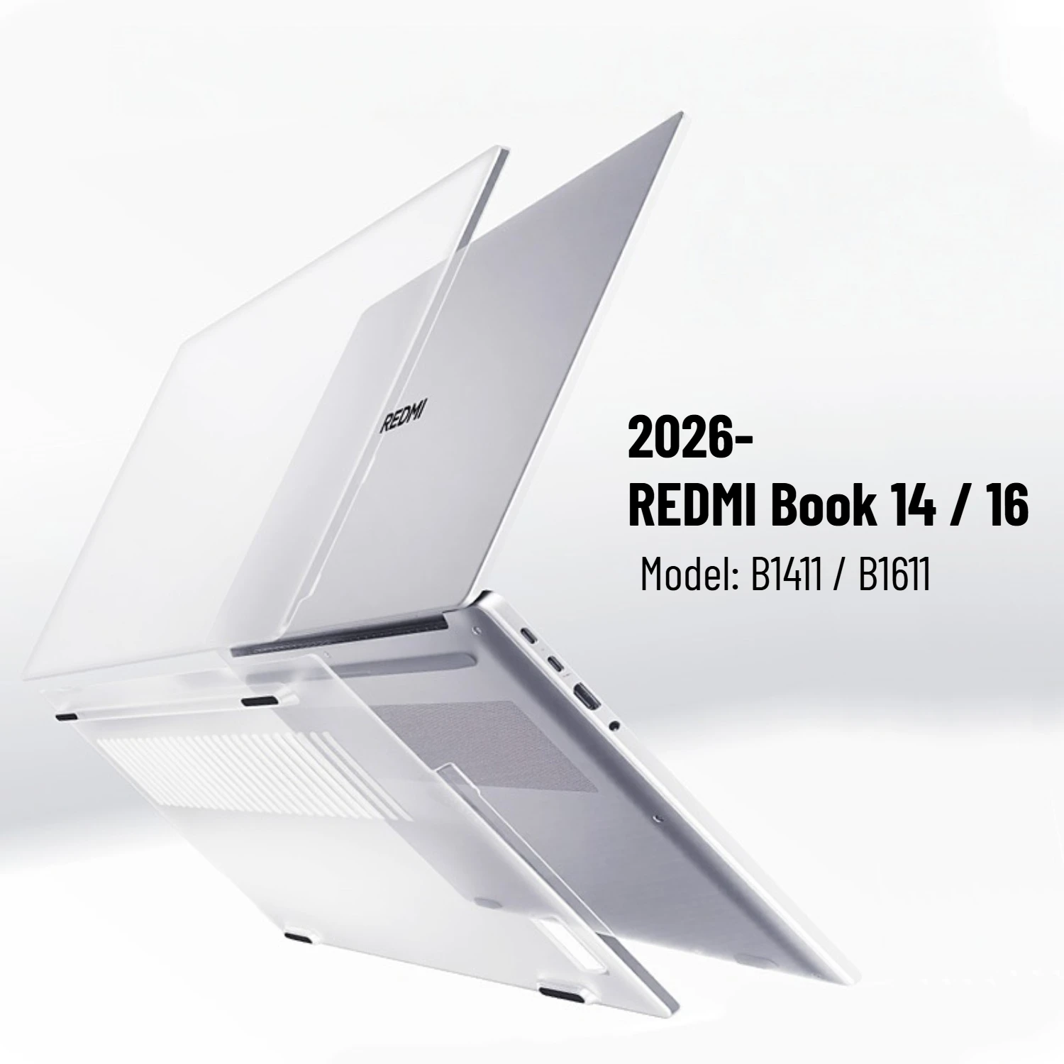 Matte Laptop Hard Shell Case for New 2026 Redmi Book 14 16 (Model B1411 B1611) Shockproof Anti-Scratch Full Protective Cover