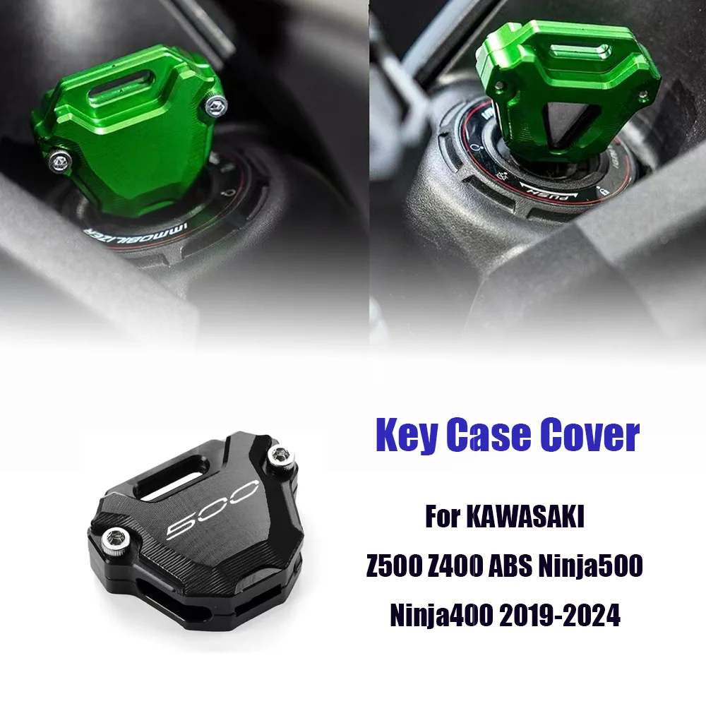 For Kawasaki Z500 Z400 NINJA500 NINJA400 2019-2024 Motorcycle CNC Accessories Key Case Cover Protector