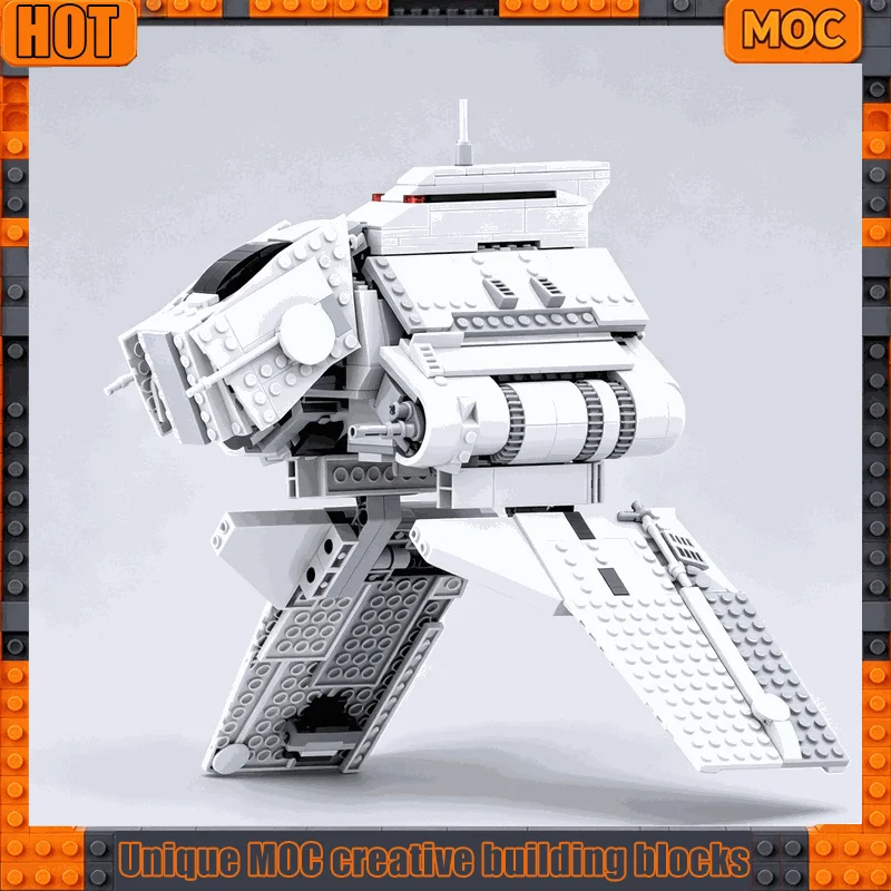 853PCS MOC Space Galactic Assault Shuttle Model Building Blocks Creative DIY Assembly Educational Toy Gifts Collection Display