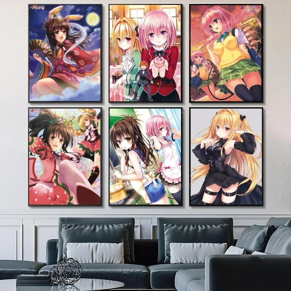 Póster de Love Ru, impresión de papel para el hogar, dormitorio, entrada, Bar, cafetería, arte, pintura, decoración, 1 unidad