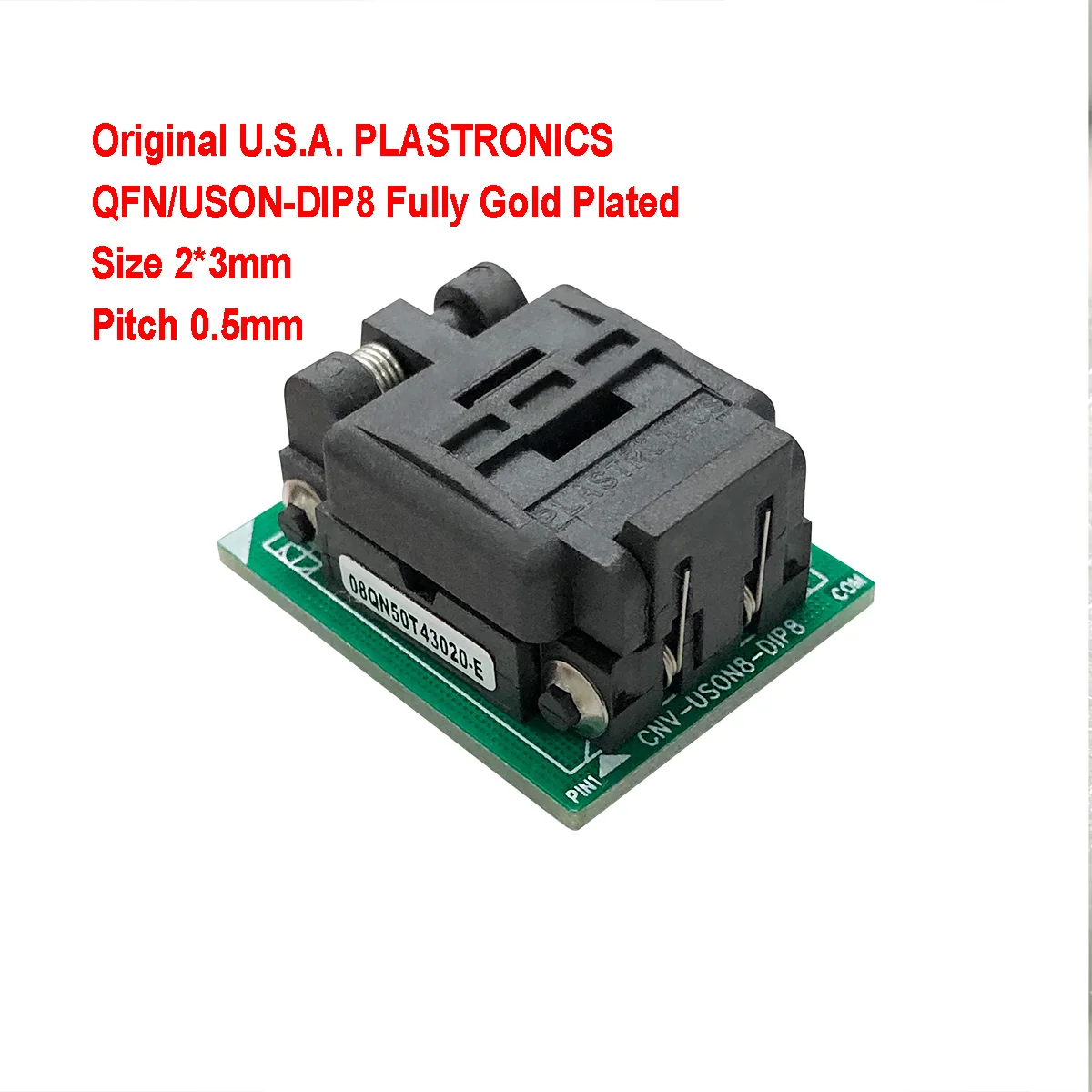 UFDFPN8 MLP8 2*3MM 0.5MM IC zasilacz testujący napięcie Test gniazda gniazdo testowe stanowisko testowe w magazynie darmowa wysyłka