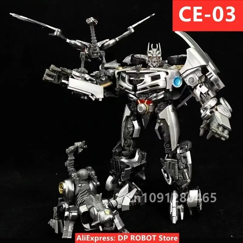 [2.0 VER] Transformation CE-03 CE02 CE03 T3 Soundwave Information Officer Action Figure The First Batch With Bonus