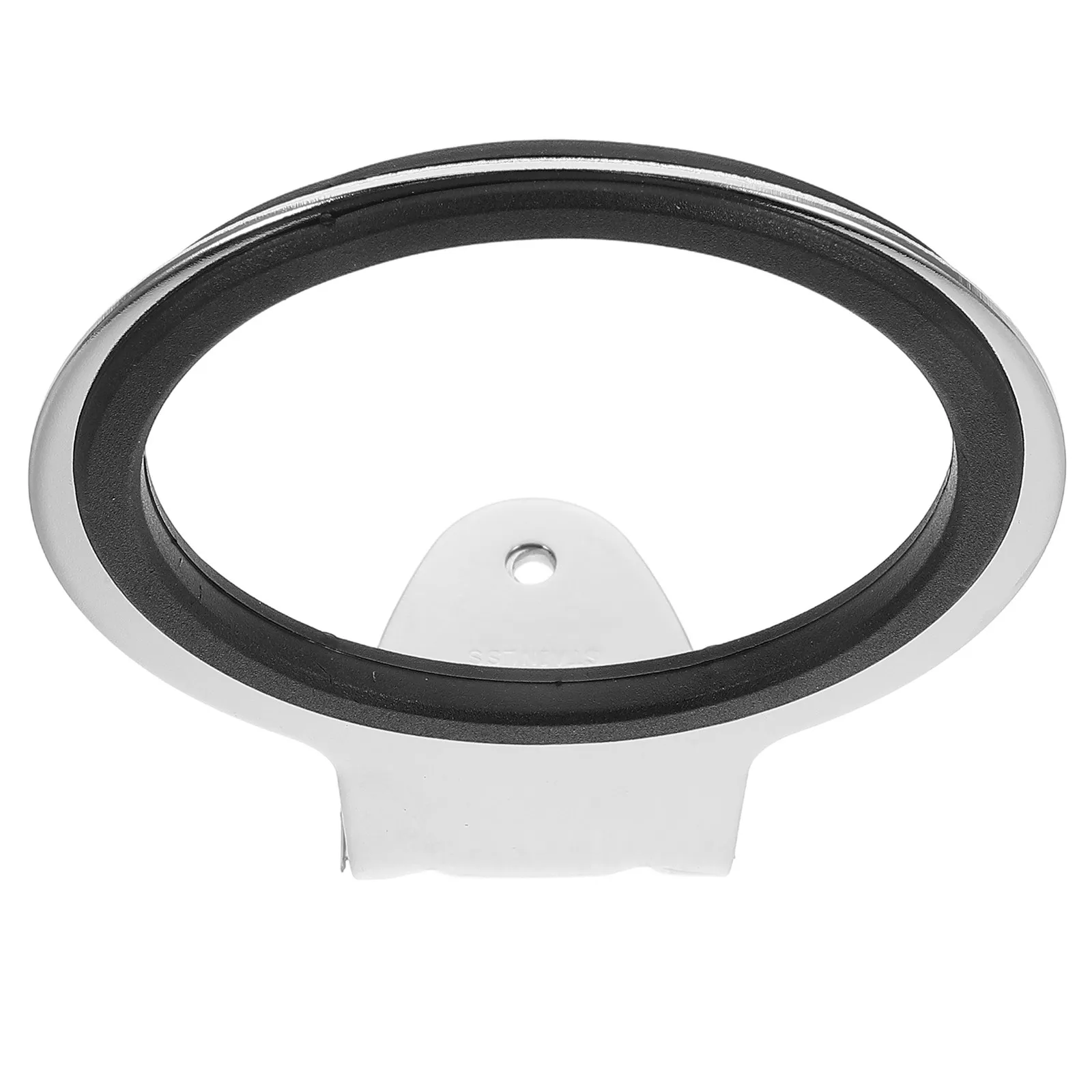 

Heavy-Duty Metal Hair Dryer Holder Wall Mount Bracket for Salon Home Use Black Finish Secure Blow Dryer Storage Organizer
