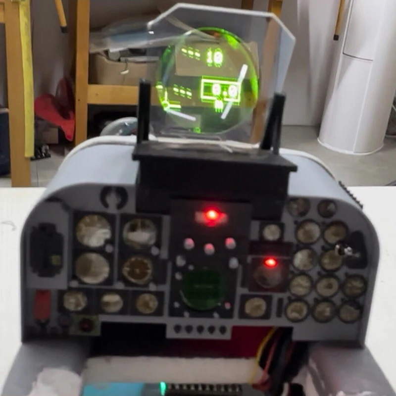 

HUD Head-up Display Assembly LED Display Refractive Glass Module High Brightness Angle Adjustable No Delay with Indicator Light