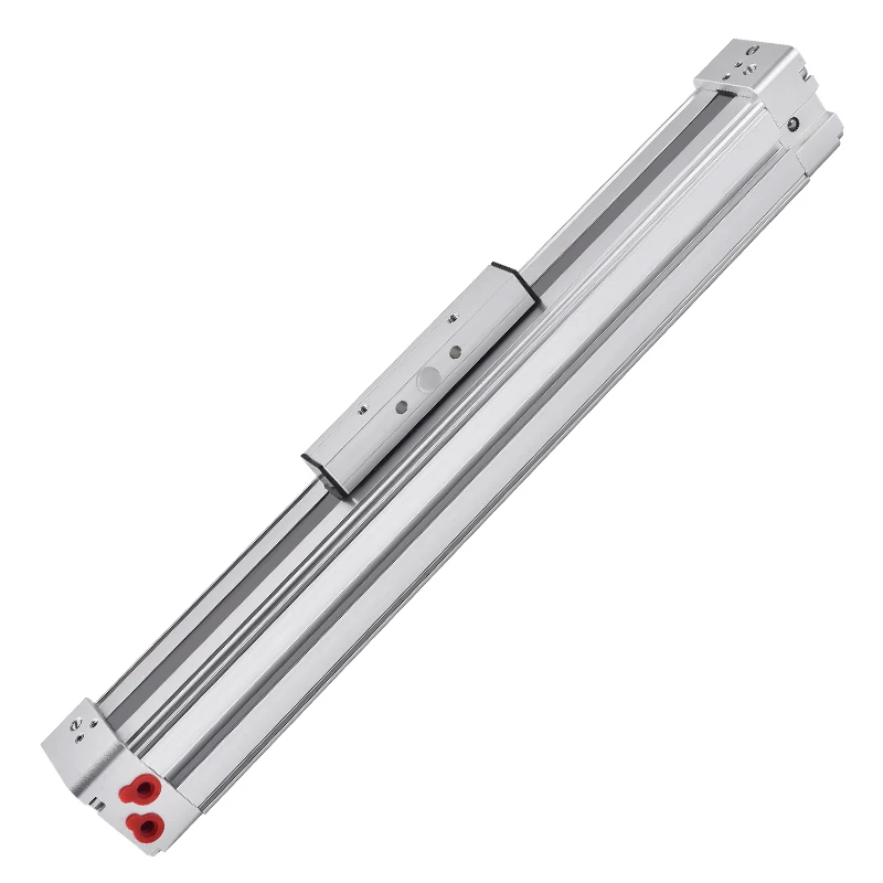 DGP Rodless Cylinder High Quality Standard DGP Series Bore 18mm-80mm Double Acting Rodless Pneumatic Air Cylinder DGP25-100-ppv