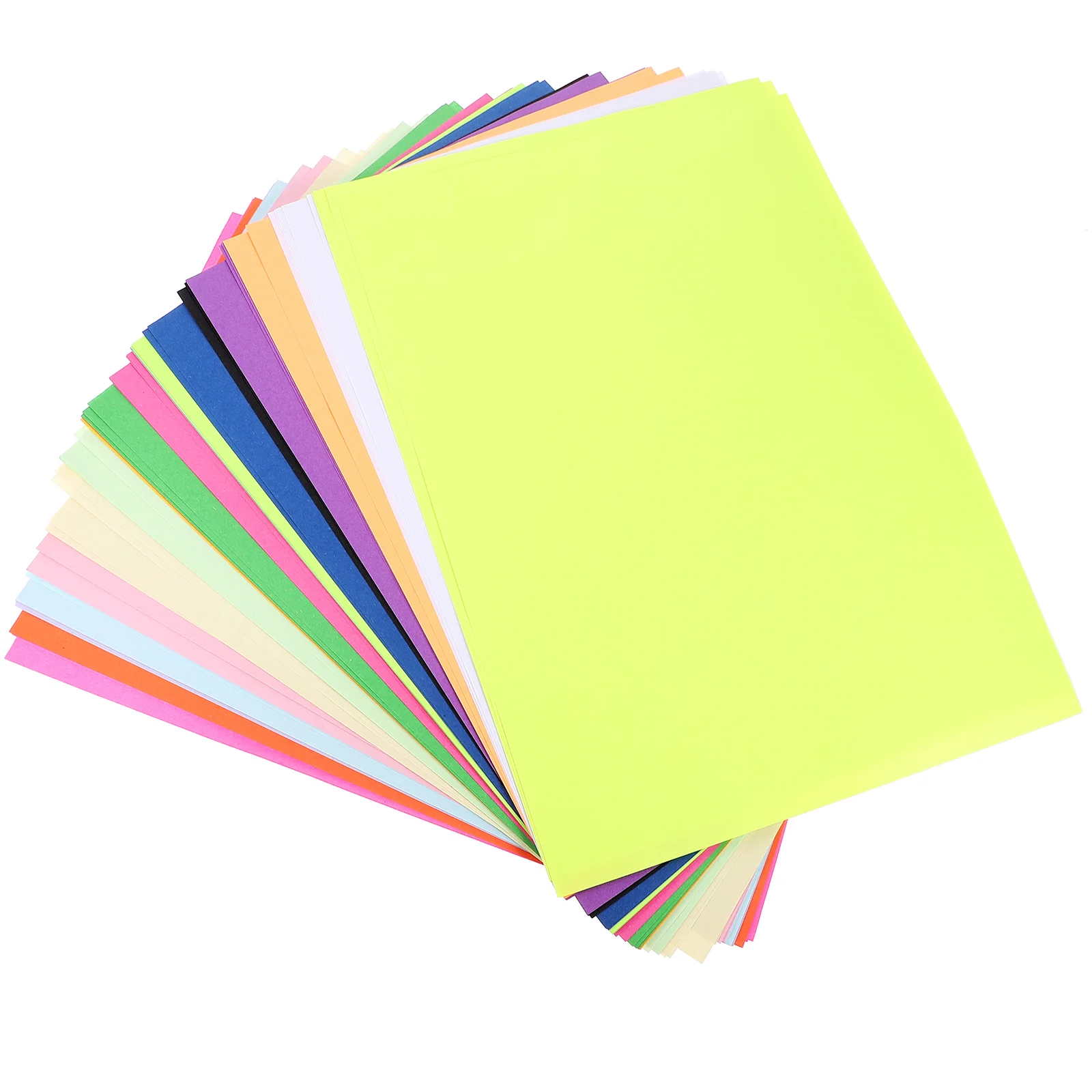 100 Sheets Printer Paper Color Printing Crafts A4 Multi-use Cut Card Stock Blank Painting Child