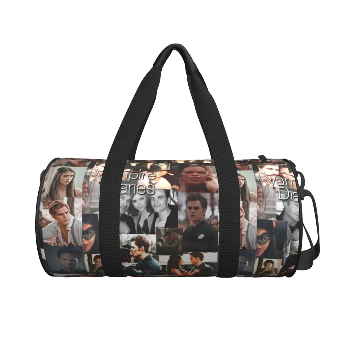 3D Photo Collage Travel Bag Vampire Diaries Fashion Sports Bags Large Capacity Graphic Gym Bag Men Women Portable Fitness Bag