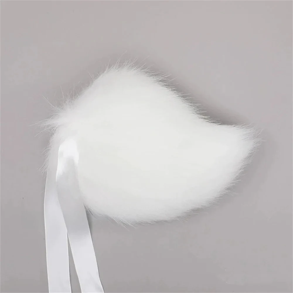 ZOETOPKID Kawaii Rabbit Tail Furry Faux Fur Bunny Tail Cosplay Props Comic-Con Costume Halloween Party Anime Lolita Tails