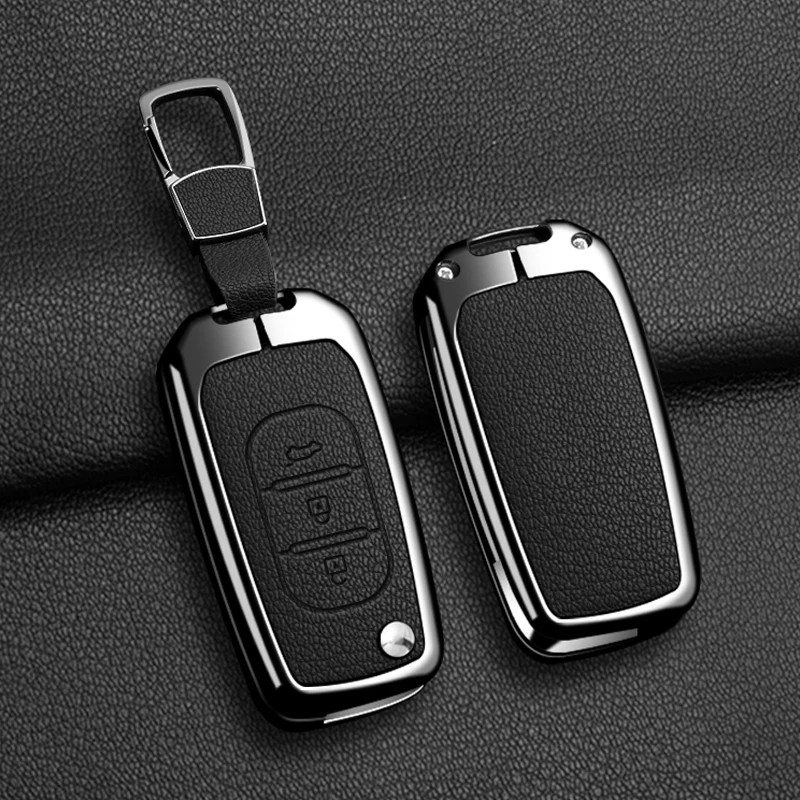 

Car Flip Key Case Cover For Renault Kadjar Captur Megane Sandero Stepway Logan Clio 5 Arkana 2020 2021 Protector Shell Accessory