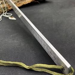 20 Inch Dual-Scale Stainless Steel Ruler Durable Thickened Quenched Steel with Random Lanyard Style Drawing & Measuring