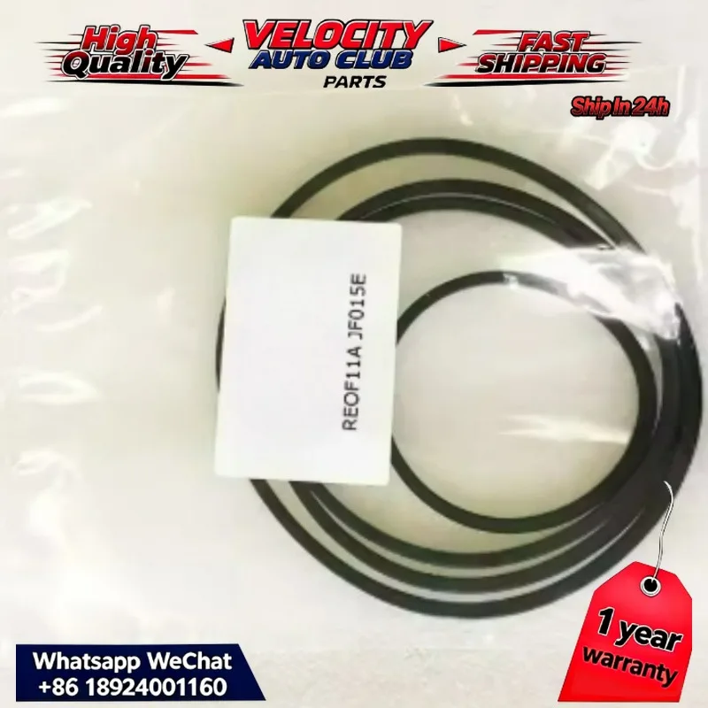 New JF015E RE0F11A  Transmission Repair D-ring Pulley Kits 181262 JF015 CVT O-rings Gearbox Piston Rubber Ring for Nissan SUZUKI