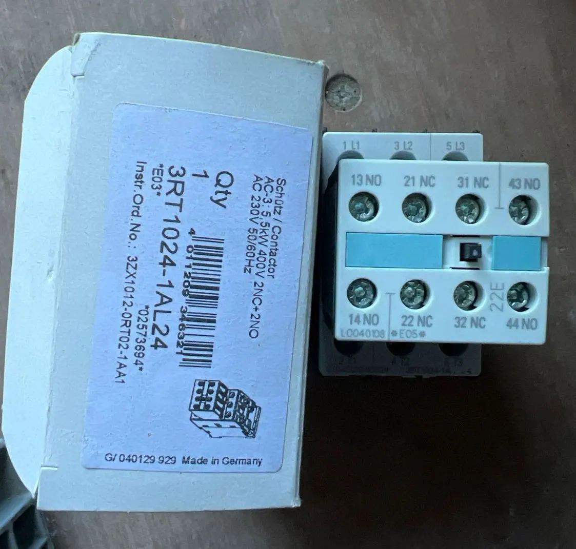 

Brand New 3RT1035-1AL24 3RT1036-1AL24 3RT1024-1AL24 3RT1025-1AL24 3RT1026-1AL24 Warranty One-year